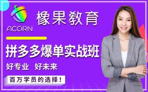 橡果教育跨境电商运营讲师张老师：操盘店铺年销售额3000万+